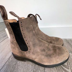 Blundstone High Top Boots in Rustic Brown